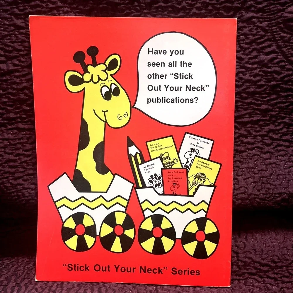 CD-013 holiday Learning Activity Ideas Reading Math Stick Out Your Neck 1979 New